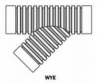 3  PE WYE - - Corrugated